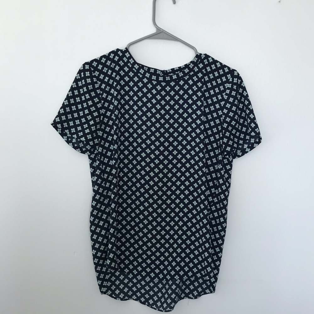 Loft short sleeve blouse